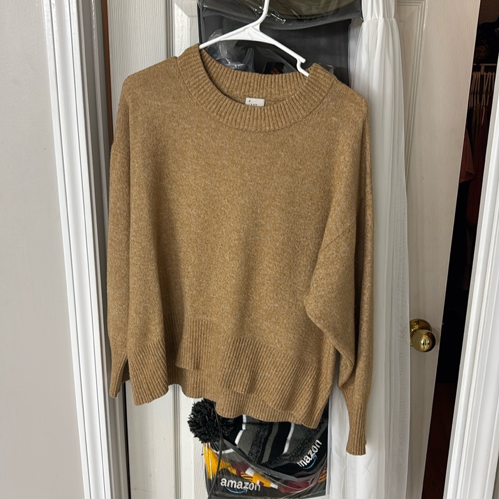 Super soft caramel color sweater